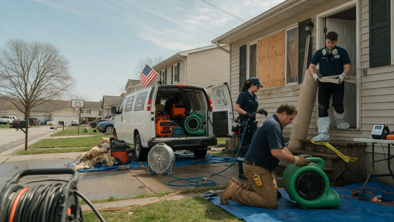 Water Damage Restoration in Danvers, MN near me